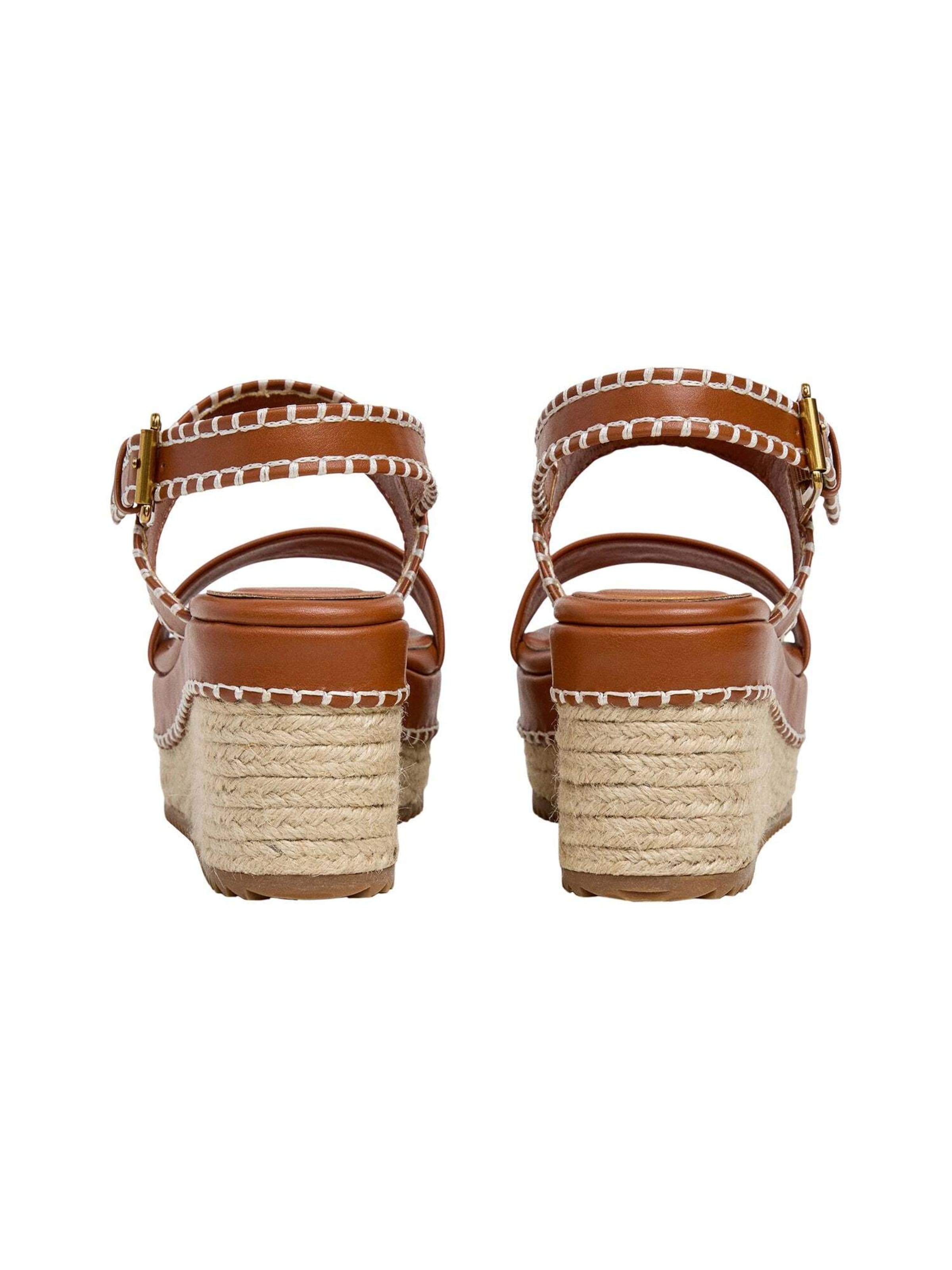 Pepe Jeans Sandale 'BILLIE LOG' in Braun