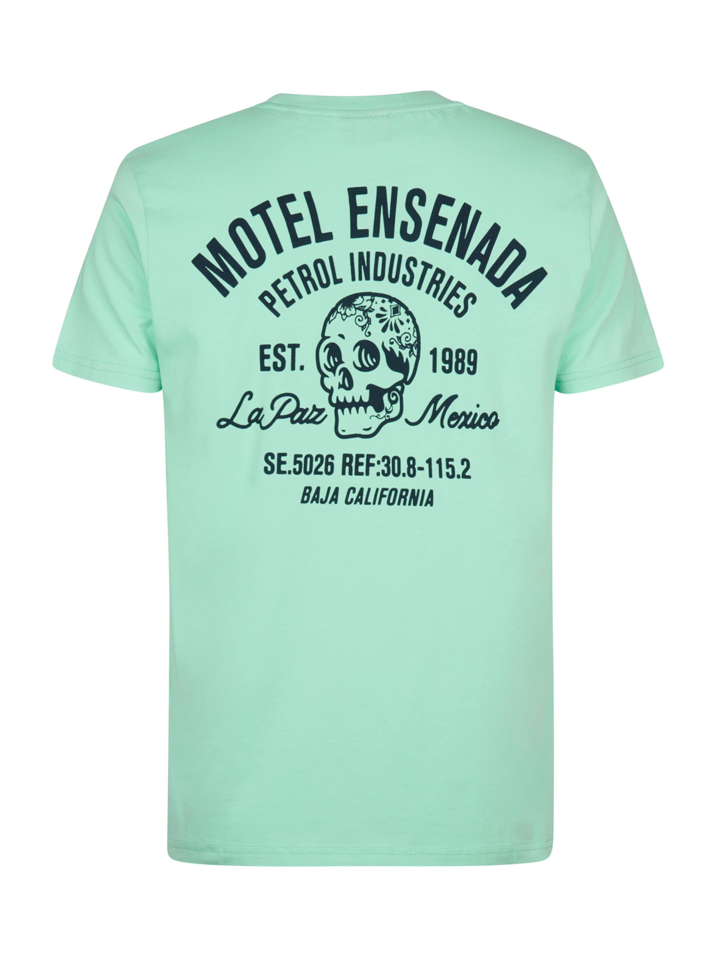 Petrol Industries T-shirt i grön
