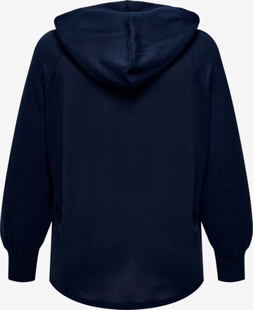 Sweat-shirt ONLY Carmakoma en bleu