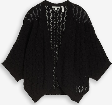TOM TAILOR - Cárdigan en negro: frente