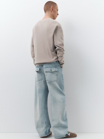 Pull&BearWide Leg/ Široke nogavice Traperice - plava boja