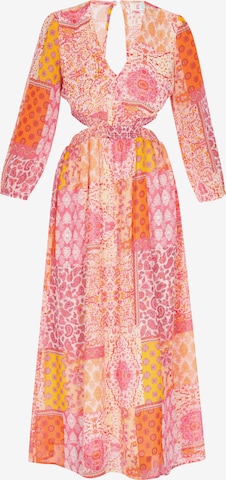 IZIA Mekko 'Boho' värissä oranssi: etupuoli