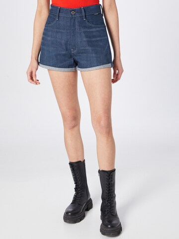 G-Star RAW Regular Shorts 'Tedie' in Blau: predná strana