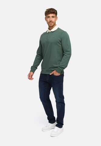 INDICODE JEANS Sweatshirt 'Isnar' in Green