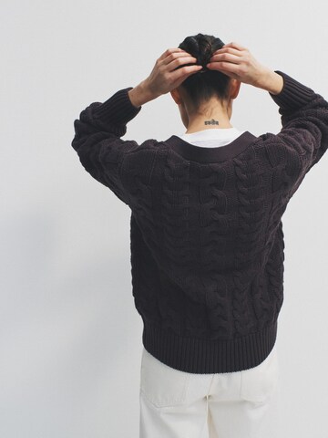 Cardigan The Set en mélange de couleurs