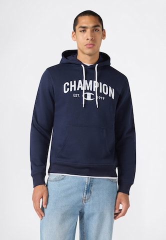 Felpa di Champion in blu: frontale