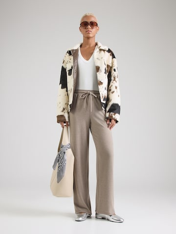 ONLY - Pierna ancha Pantalón 'ONLLORNA' en marrón