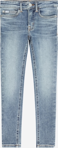 Calvin Klein Jeans Skinny Jeans in Blauw: voorkant