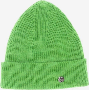 Zwillingsherz Hat & Cap in One size in Green: front