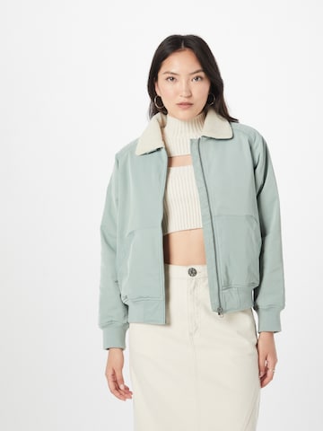 Iriedaily Between-Season Jacket 'Melly' in Green: front