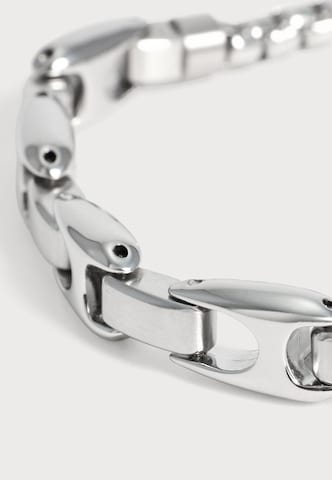 DIESEL Náramek 'Metamorph' – stříbrná
