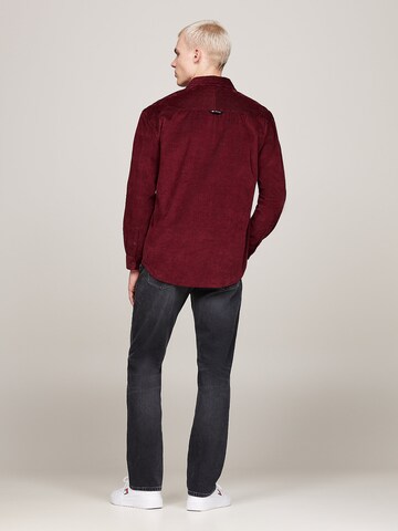 Tommy Jeans Regular fit Overhemd in Rood