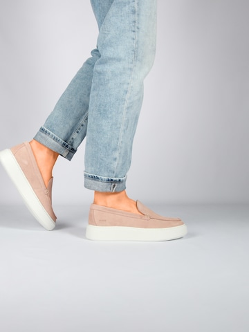 BLACKSTONE Mokassin 'Cameron BL487' in Pink