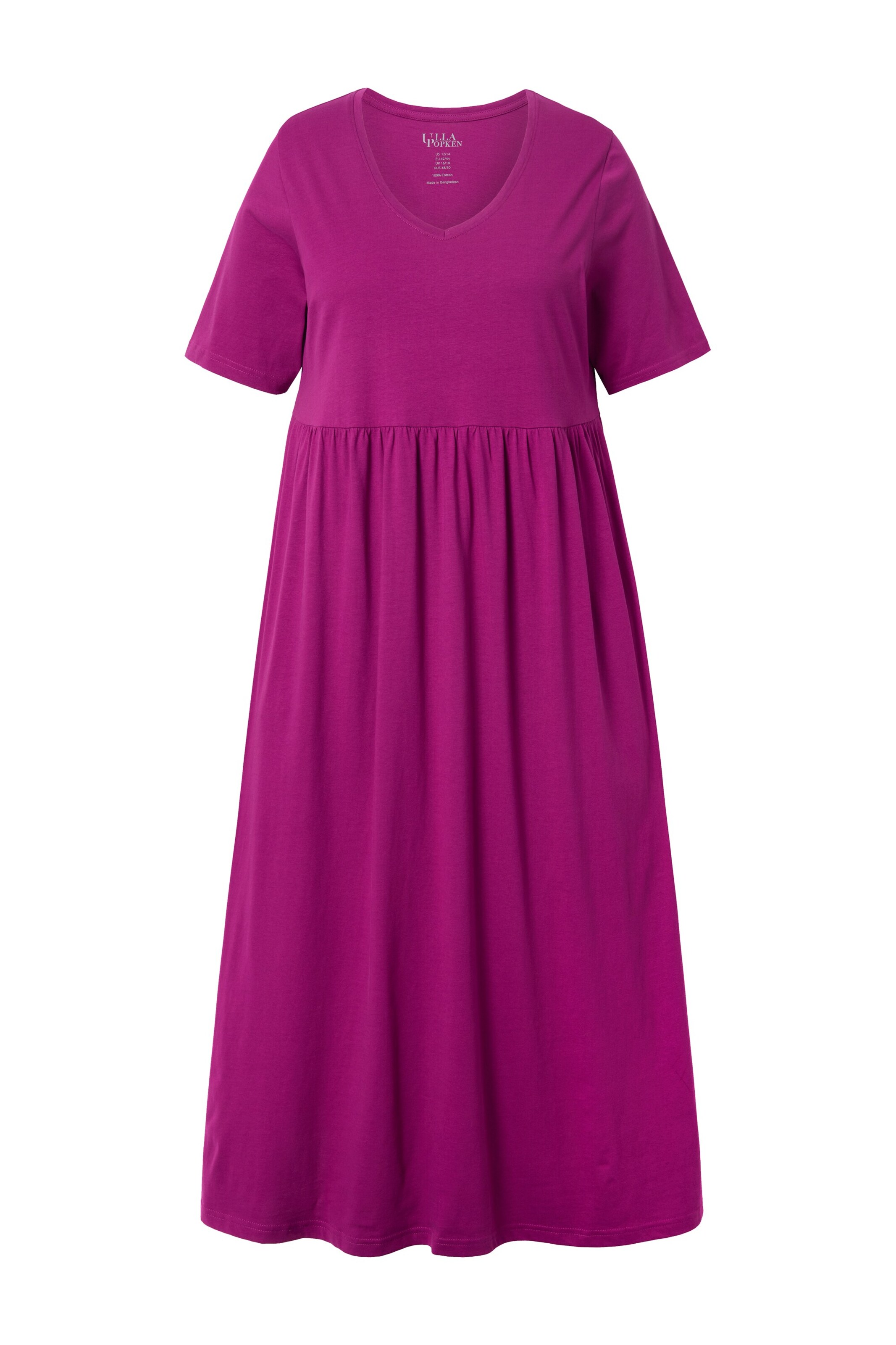 Ulla Popken Kleid in Lila: Vorderseite