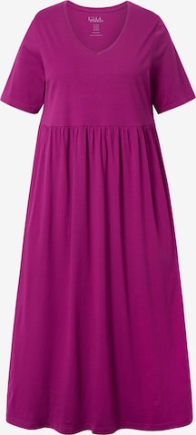 Ulla Popken Dress in Purple: front