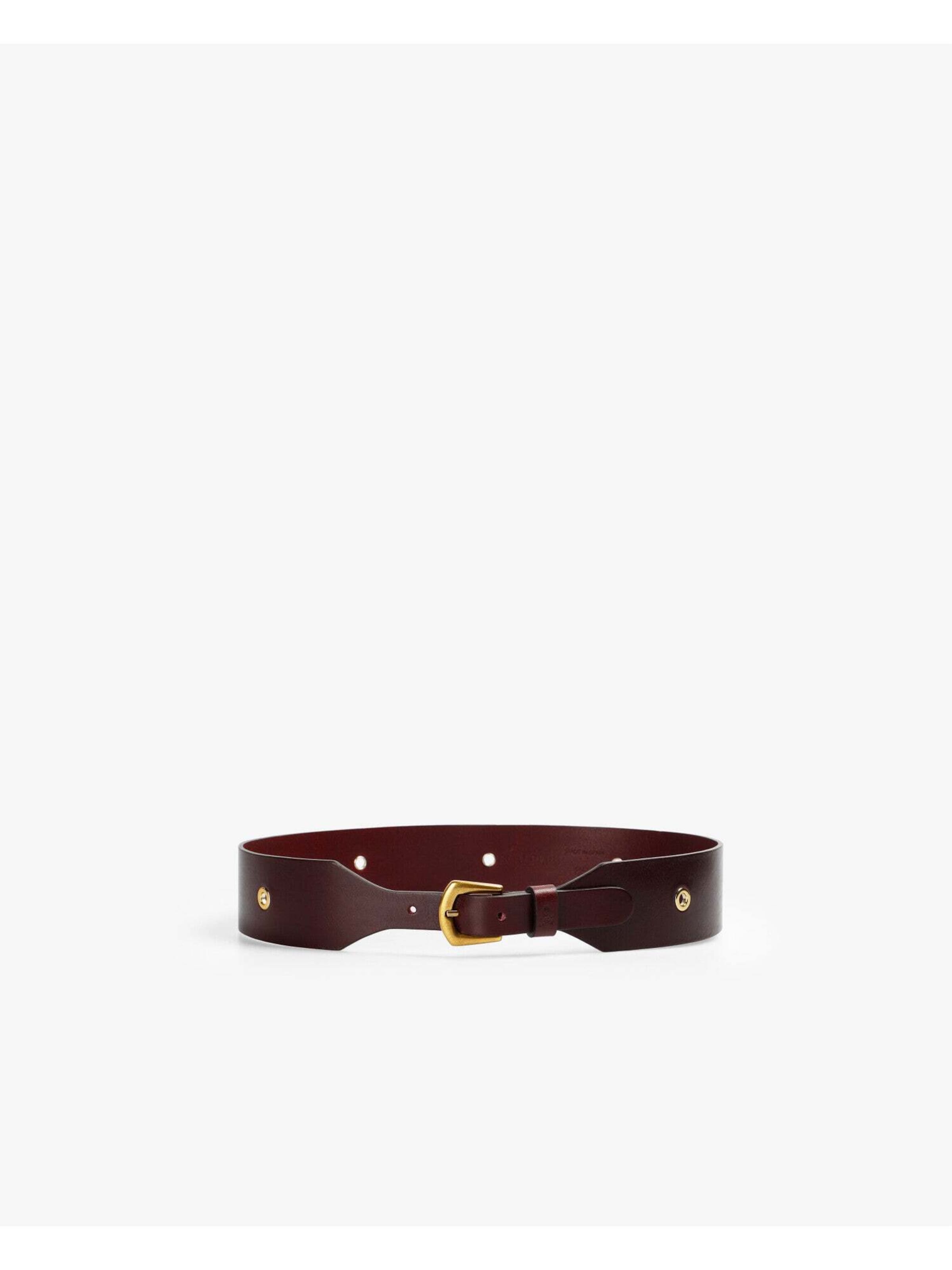 Ceinture 'Maxieyeletfajin' Scalpers en rouge : devant