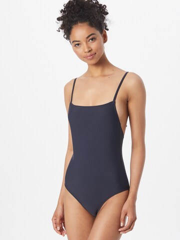 ABOUT YOU x Marie von Behrens Swimsuit 'Kate' in Blue: front