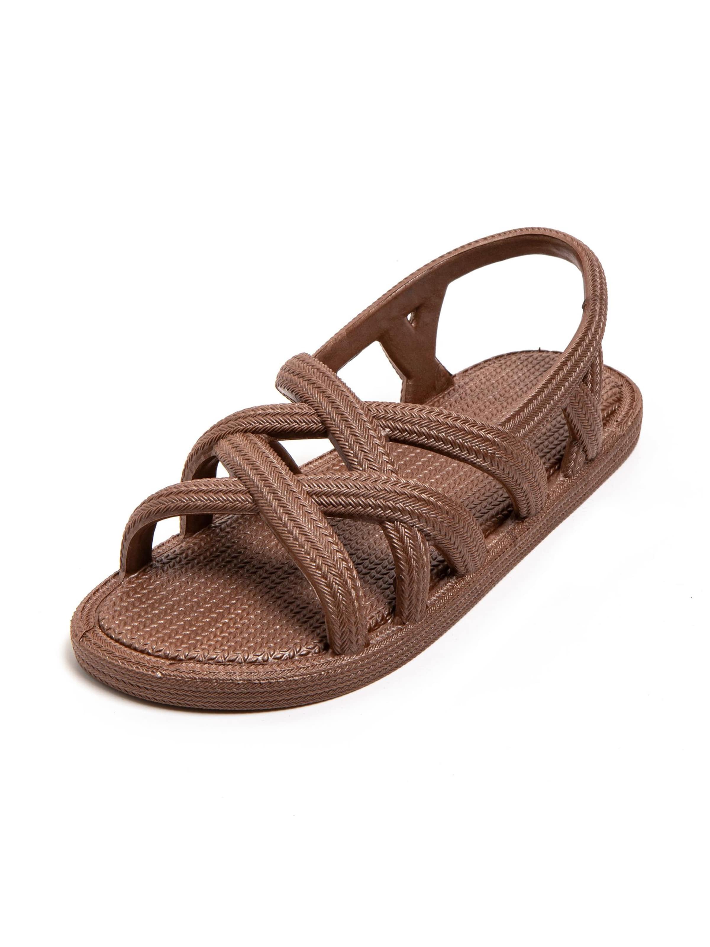 Brasileras - Sandalias 'Ankara' en marrón