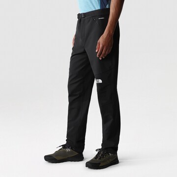THE NORTH FACE Regularen Outdoor hlače 'Diablo' | črna barva