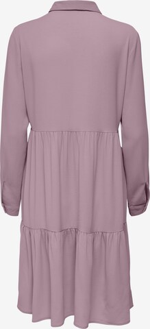 JDY Sukienka koszulowa 'Piper' w kolorze fioletowy