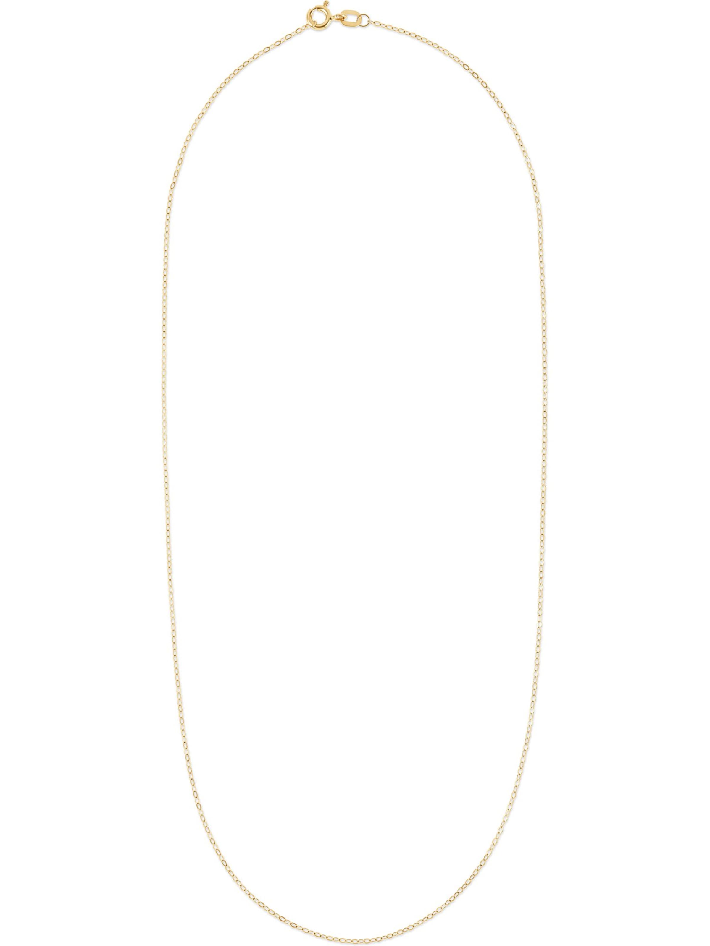 FAVS Necklace in Gold: front