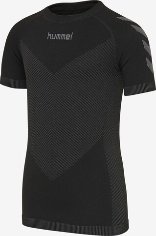 Hummel Sportshirt in Schwarz