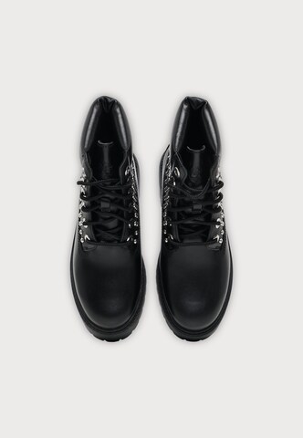 TIMBERLAND Schnürstiefelette in Schwarz