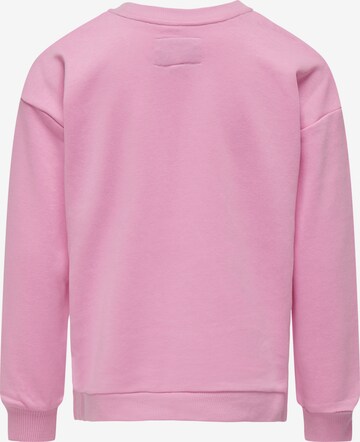 Sweat-shirt 'NEVER' KIDS ONLY en rose