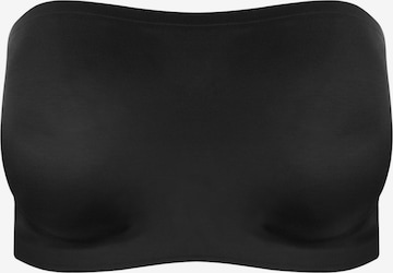 MAGIC Bodyfashion Bandeau Rintaliivi värissä musta: etupuoli