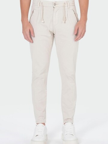 M.O.D MIRACLE OF DENIM - Tapered Vaquero en beige