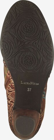 Bottines à lacets Laura Vita en marron