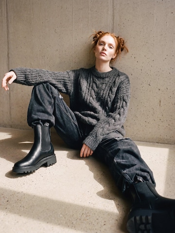 nae Vegan Shoes - Botas 'KIMBER' en negro: frente