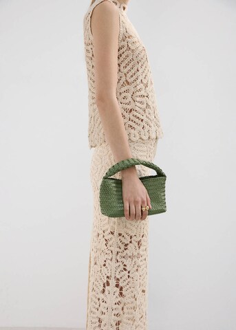 MANGO Top 'Setenta' in Gelb