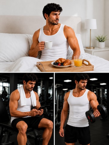 NERS Undershirt 'Luxe' in White