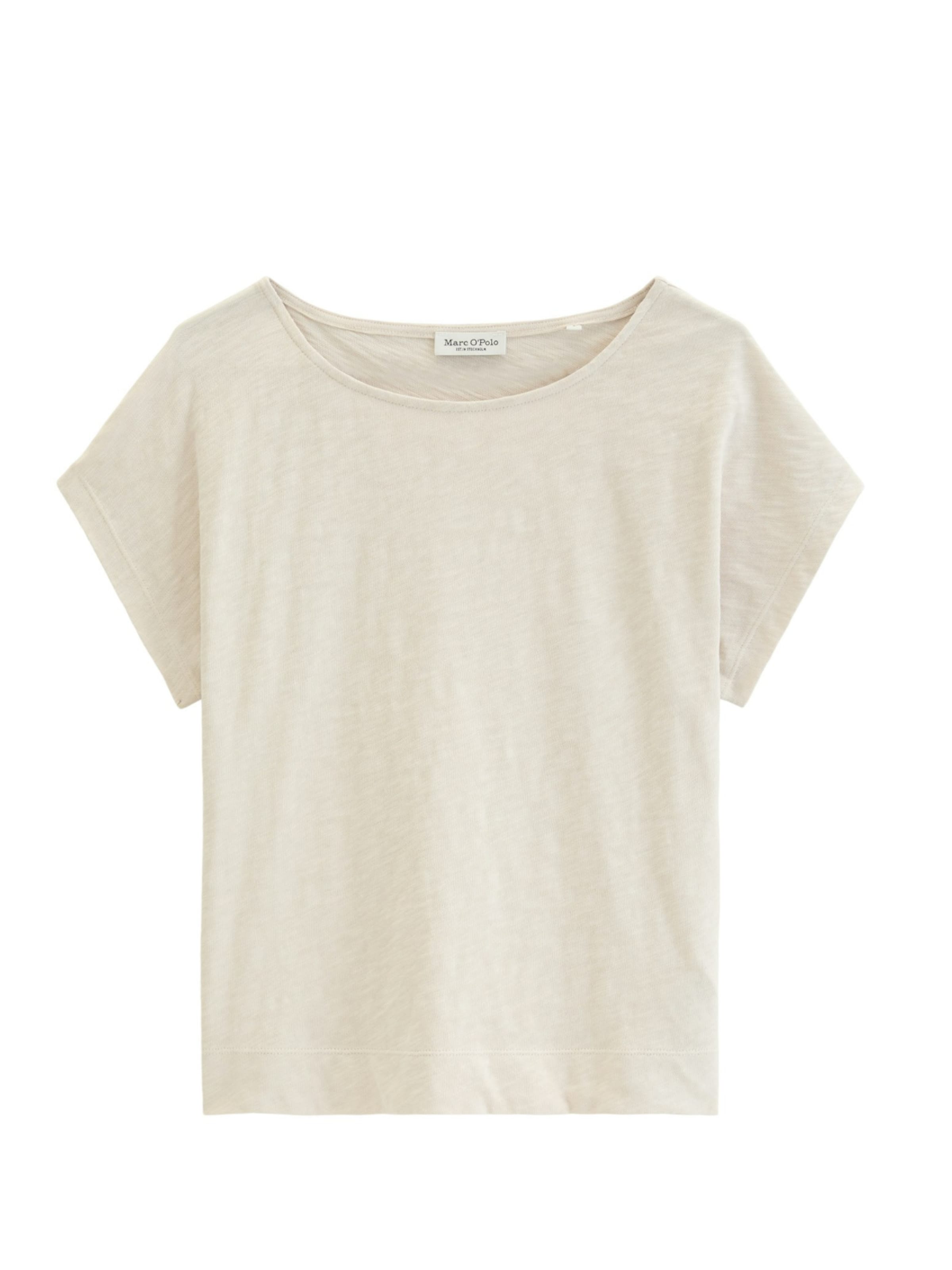 Marc O'Polo T-shirt 'marc o'polo - Dames t-shirt' en L en crème, Vue avec produit