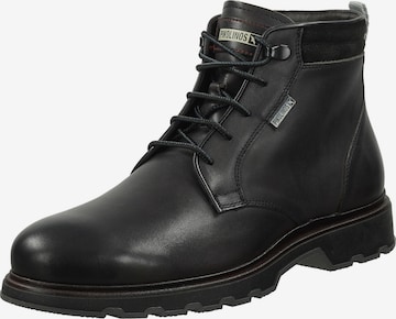 PIKOLINOS Lace-Up Boots in Black: front