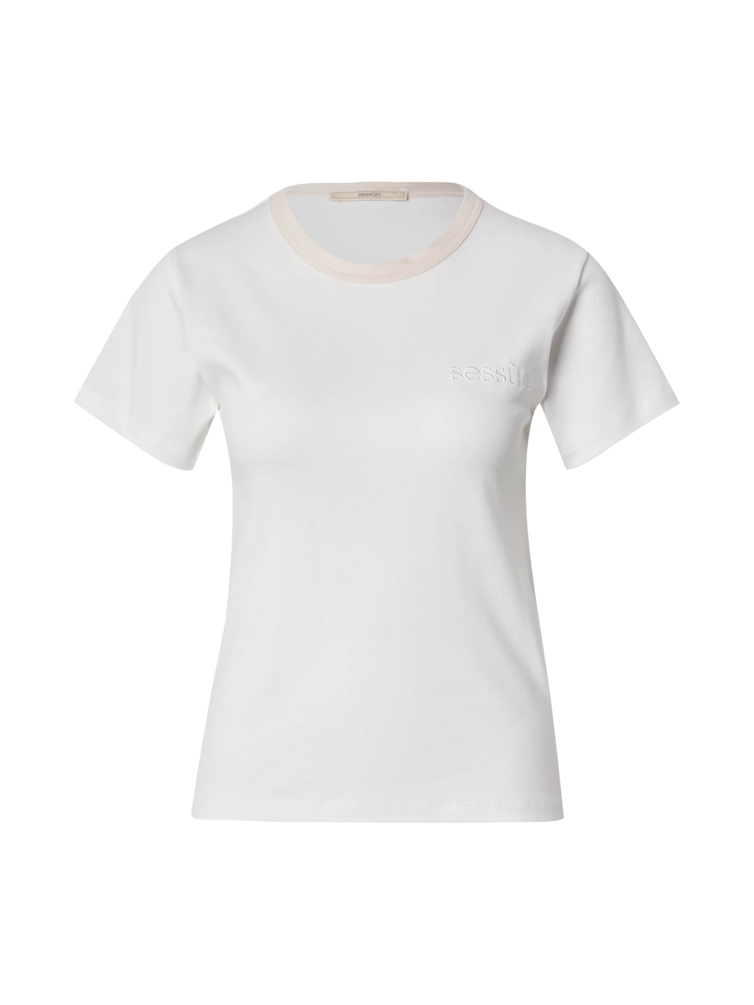 sessun Tričko 'MIJANOU' – bílá: přední strana