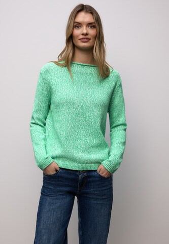 STREET ONE Sweater in Green: front