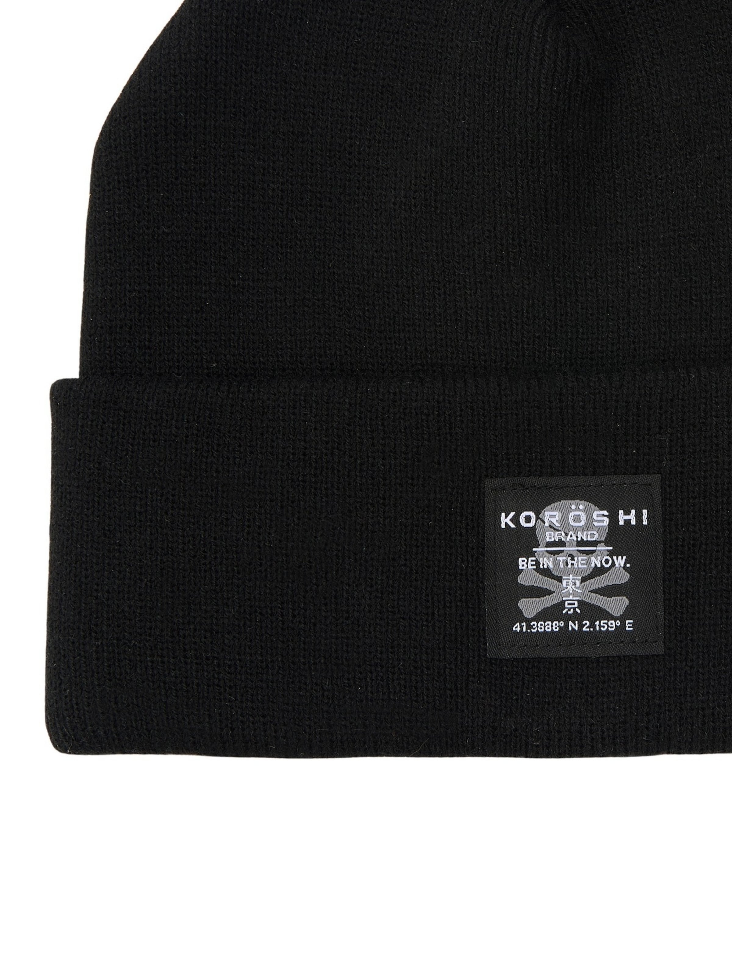 Bonnet KOROSHI en noir