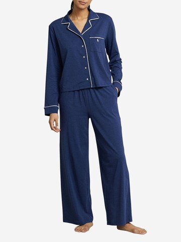 Pyjama ' Polo Essentials ' Polo Ralph Lauren en bleu : devant