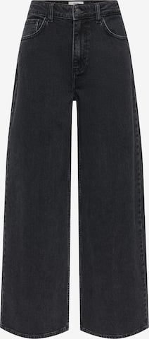 Wide Leg Jean 'JDYCarina' JDY Tall en noir : devant