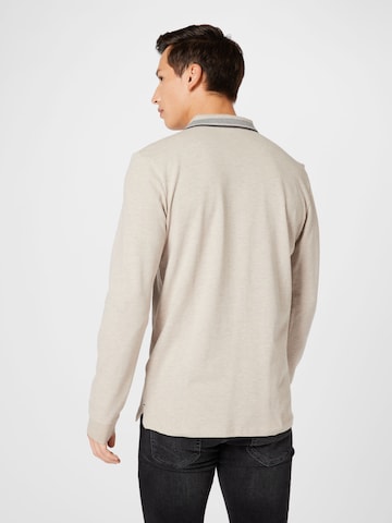 TOM TAILOR Poloshirt in Beige