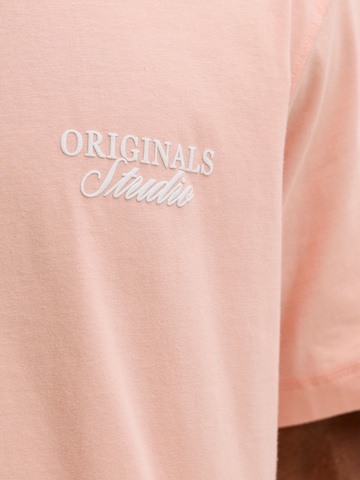 JACK & JONES T-Shirt 'JORNorrebro' in Pink