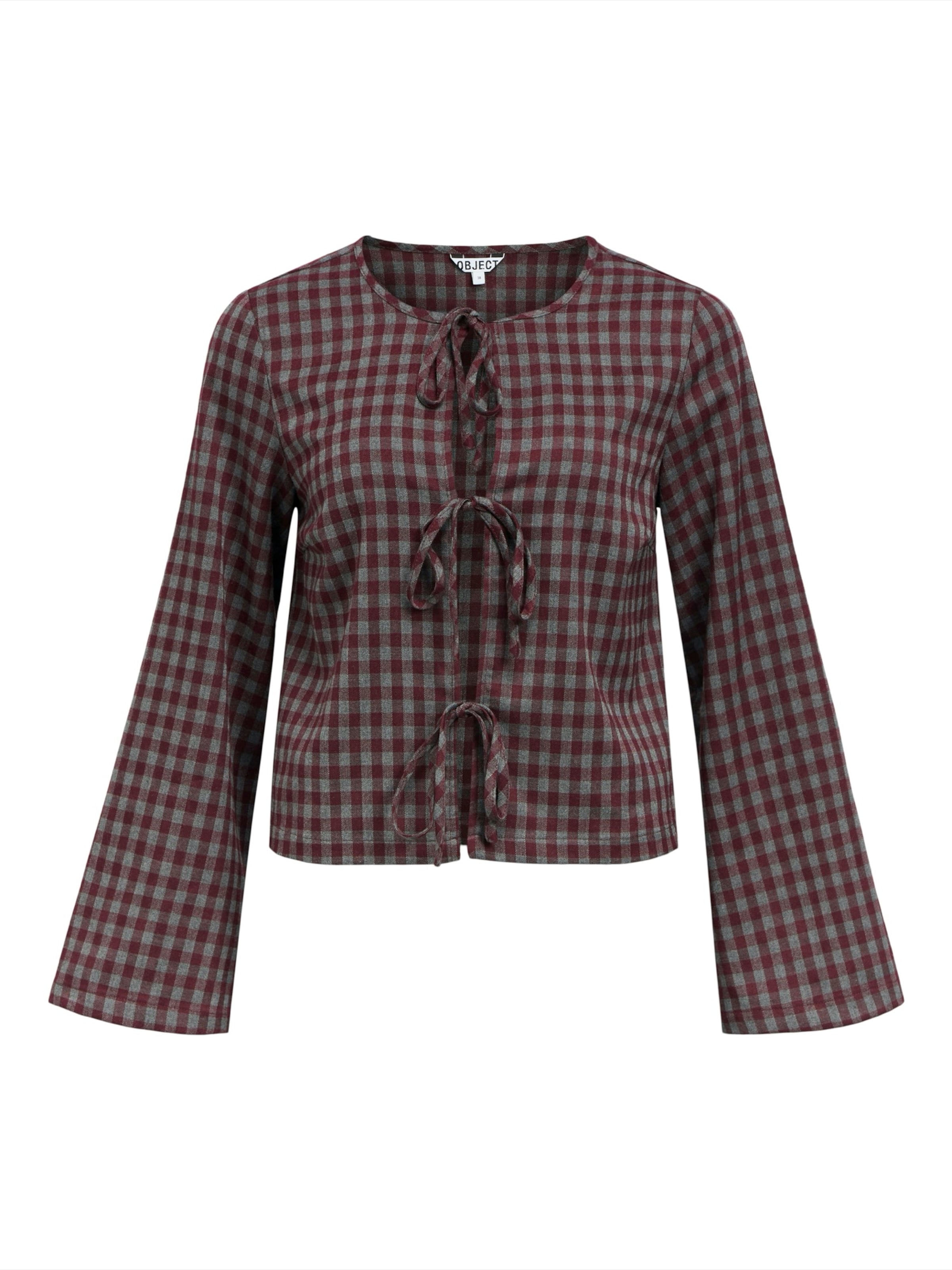 OBJECT Halenka 'Bene Fika' – fialová: přední strana