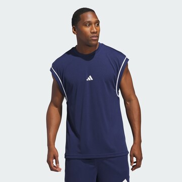 ADIDAS PERFORMANCE Funktionsshirt in Blau: Vorderseite