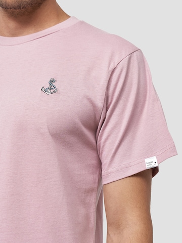 Mikon T-Shirt 'Anker' in Pink
