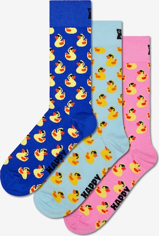 Happy Socks Sokker 'Rubber Duck' i blå: forside