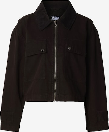Veste mi-saison Urban Classics en noir : devant