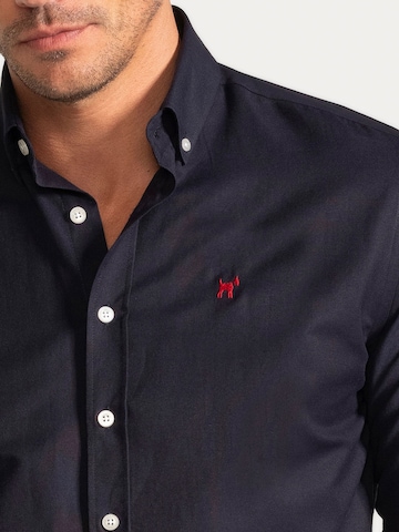 Williot Slim fit Button Up Shirt in Blue