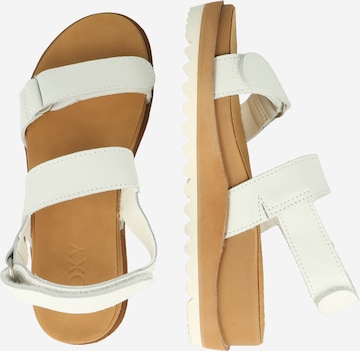 ROXY - Sandalias con hebilla 'HIMARI' en blanco